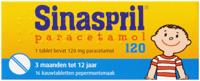 Sinaspril Paracetamol Tabletten 120mg - thumbnail