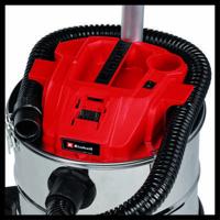 Einhell TE-AV 18/15 Li C-Solo 2351700 Aszuiger 15 l Zonder accu, Zonder lader - thumbnail