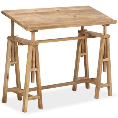 vidaXL Tekentafel 116x50x76 cm massief mangohout vidaXL Tekentafel 116x50x76 cm massief mangohout