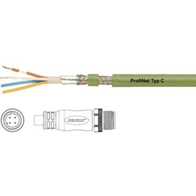 Helukabel 806484 Sensor/actuator aansluitkabel M12 Aantal polen (sensoren): 4 Stekker, recht 3.00 m 1 stuk(s)