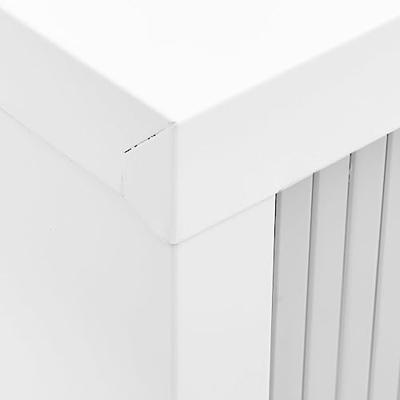 Roldeurkast 90x40x90 cm staal grijs