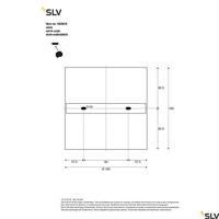 SLV 1003018 SENSER 18 LED-plafondlamp LED vast ingebouwd 12 W Wit - thumbnail