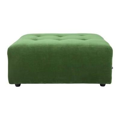 HKliving Vint Bank Element - Hocker - Royal Velvet - Groen HKliving Vint Bank Element - Hocker - Royal Velvet - Groen