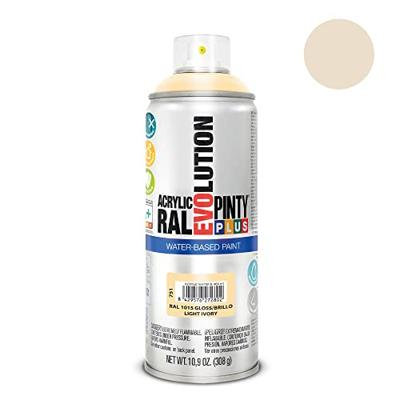 Sprayverf Pintyplus Evolution RAL 1015 400 ml Waterbasis Light Ivory