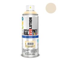 Sprayverf Pintyplus Evolution RAL 1015 400 ml Waterbasis Light Ivory - thumbnail