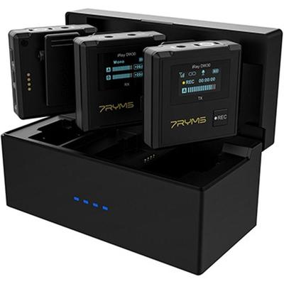 7RYMS iRay DW30 draadloze microfoon-set met interne recorder