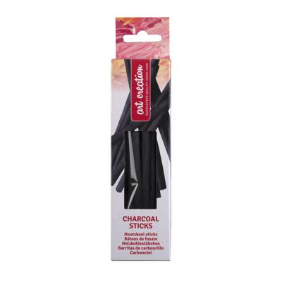 Talens houtskool 14 cm, blister met 10 stuks