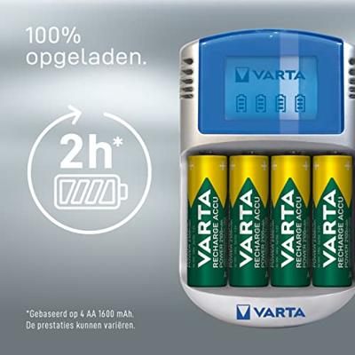 AA/AAA NiMH Batterij Lader 4x AA/HR6 2600 mAh - thumbnail