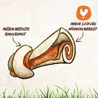 8in1 Delights chicken bones XS hondensnacks 1 x 7 stuks - thumbnail