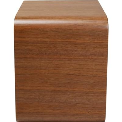 Kare Lounge Cube MDF Walnut Kare Lounge Cube MDF Walnut