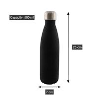 POINT-VIRGULE - Thermosbekers - Thermosfles 0,50l rvs zwart - thumbnail