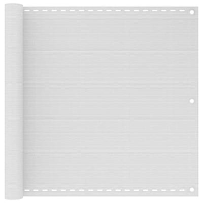 VidaXL Balkonscherm 90x500 cm hdpe wit