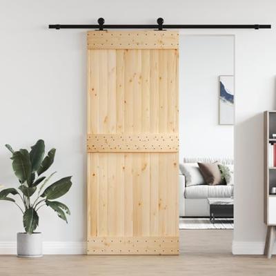 VidaXL Deur narvik 95x210 cm massief grenenhout