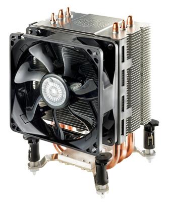 Cooler Master Hyper TX3i Processor Koeler 9,2 cm Zwart, Zilver
