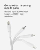 Belkin BOOSTCHARGE gevlochten USB-C kabel - thumbnail