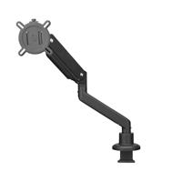 One For All Solid Single black Monitor-tafelbeugel 33 cm (13) - 88,9 cm (35) Zwart In hoogte verstelbaar, Kantelbaar en roteerbaar, Zwenkbaar - thumbnail