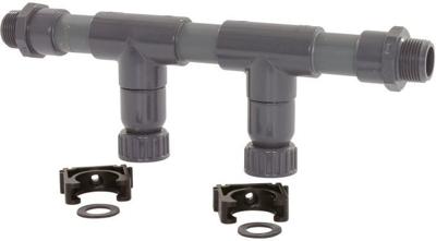 Verdeler PVC 32mm - 2 aftakkingen - 1