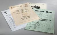 Gemarmerd papier 25 stuks sigel DP191 - thumbnail