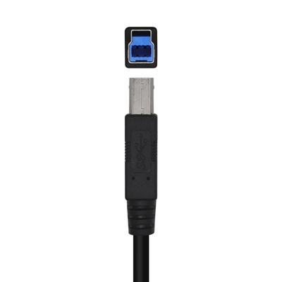 AISENS A105-0445 kabel USB 3.0 printer type A/M-B/M, zwart, 3,0 m