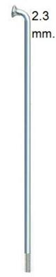 Sapim spaak 13-190 z/nippel (1 stuk)