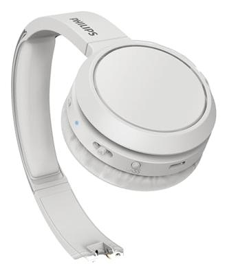PHILIPS TAH4205WT - Draadloze hoofdtelefoon - Supra auraal - Bluetooth- 32 mm driver - 29 uur autonomie - USB-C- Wit