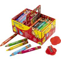 GIOTTO Kleurpotloden, l: 10,5 cm, d 13 mm, vulling 6 mm, diverse kleuren, 36 stuk/ 1 doos - thumbnail