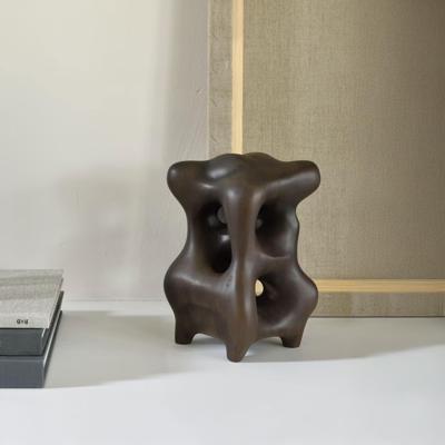 Ethnicraft Ornament 'Natural Organic' Mahoniehout, kleur Donkerbruin