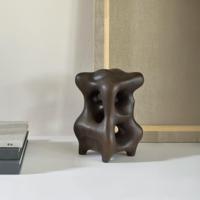 Ethnicraft Ornament 'Natural Organic' Mahoniehout, kleur Donkerbruin - thumbnail