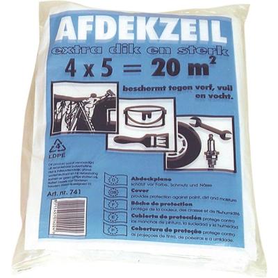 Betra afdekzeil - 4x5 meter - LDPE transparant - dik