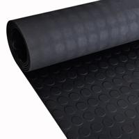 Vloermat anti-slip 3 mm 1,5x2 m rubber stip - thumbnail
