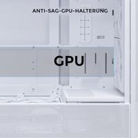Lian Li LANCOOL 207 Tempered Glass Midi-tower PC-behuizing Wit - thumbnail