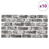 11 st Wandpanelen 3D donkergrijze baksteen EPS - thumbnail