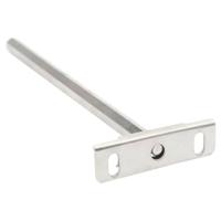 Zwevende plankdragers 12st onzichtbaar 12x200 mm koolstofstaal - thumbnail