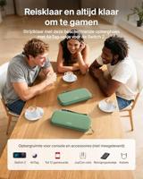 Belkin Gaming Nintendo Switch 2 Beschermhoes voor op reis met AirTag-houder en opbergruimte voor spelletjes - Draagtas, licht, reishoes met harde schaal en zachte voering, reisaccessoires - Groen - thumbnail