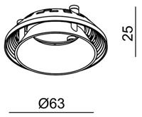 Deko Light 930381 Reflector IP20 Zwart - thumbnail