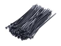 Kabelbundelband zwart 368x7.6mm hersluitbaar (100st) - thumbnail