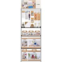 Creativ Company Vloerdisplay, gemonteerd, category, zelfhardende klei, volwassene, h: 1580 mm, l: 600 mm, b: 400 mm, 125 eenh./ 1 stuk - thumbnail