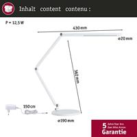 Paulmann FlexBar 78911 LED-bureaulamp LED 10.6 W Wit - thumbnail