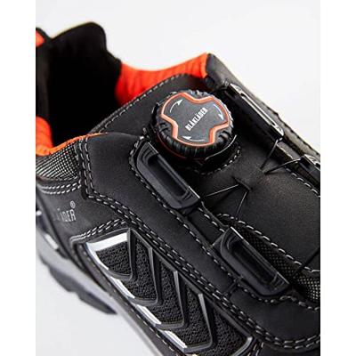 Blåkläder Veiligheidsschoen 2451 S3 Laag BOA | Zwart/Oranje | Maat 48 - 00.183.005.48 Blåkläder Veiligheidsschoen 2451 S3 Laag BOA | Zwart/Oranje | Maat 48 - 00.183.005.48