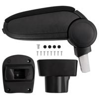 VidaXL Armsteun 12x32x(32-49) cm abs zwart - thumbnail