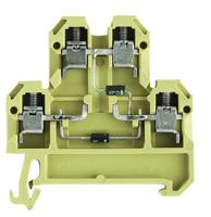 Weidmüller 0396660000 Componentenserieklem Schroeven Beige, Geel 25 stuk(s) - thumbnail