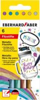 6 Metallic viltstiften Eberhard Faber 551006 - thumbnail
