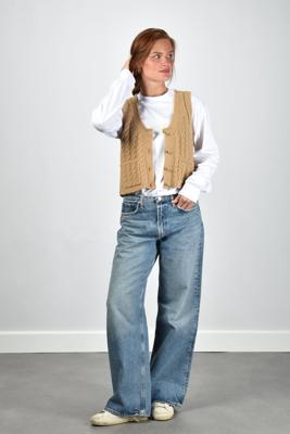 Ganni vest A1070068 incense