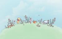 Komar Into Wonderland Fotobehang Disney - Winnie the Pooh Curious Minds - IADX8-115 - thumbnail