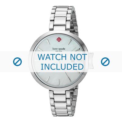 Kate Spade New York horlogeband KSW1267 / PARK ROW Staal Zilver