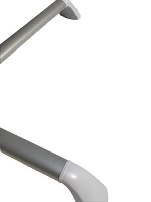 SecuCare wand bad/douche greep Alu wit hoek 90 gr SecuCare wand bad/douche greep Alu wit hoek 90 gr
