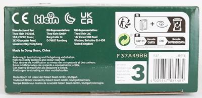 Theo Klein Bosch Bouwlamp 9.5x6.4x18 cm Groen/Zwart - thumbnail