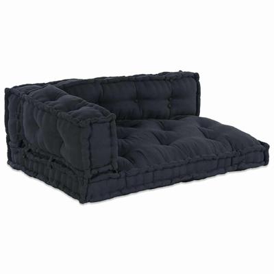 Pallet Sofa Kussen 3 pcs Antraciet Stof