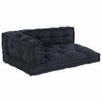 Pallet Sofa Kussen 3 pcs Antraciet Stof - thumbnail