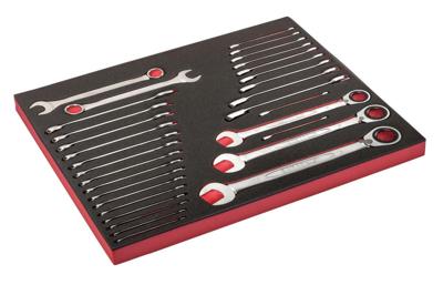 Bahco Foaminlay Fit&Go 3/3 met sleutels - 31-delig - FF1A48